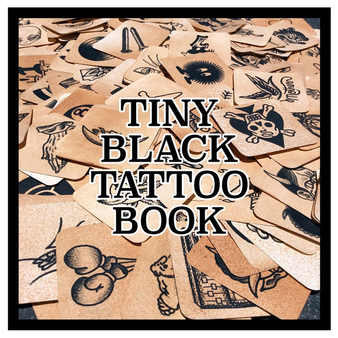 Tiny Black Tattoo Book